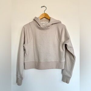 Lululemon Sparkly Cream Hoodie